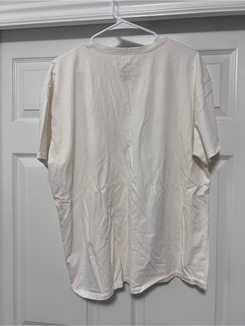Grayson Threads Cream Tee with Purple & Green Floral Print - Picture 2 of 4